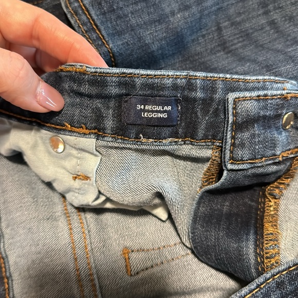 Women’s Size 34 GAP Regular Denim Legging / Skinny Jean - Picture 4 of 6